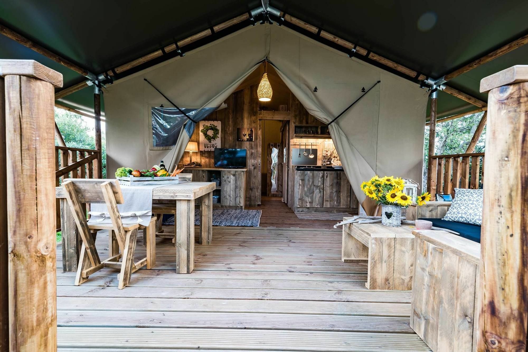 Отель Glamping Tenuta Poggio Rosso Популония Экстерьер фото