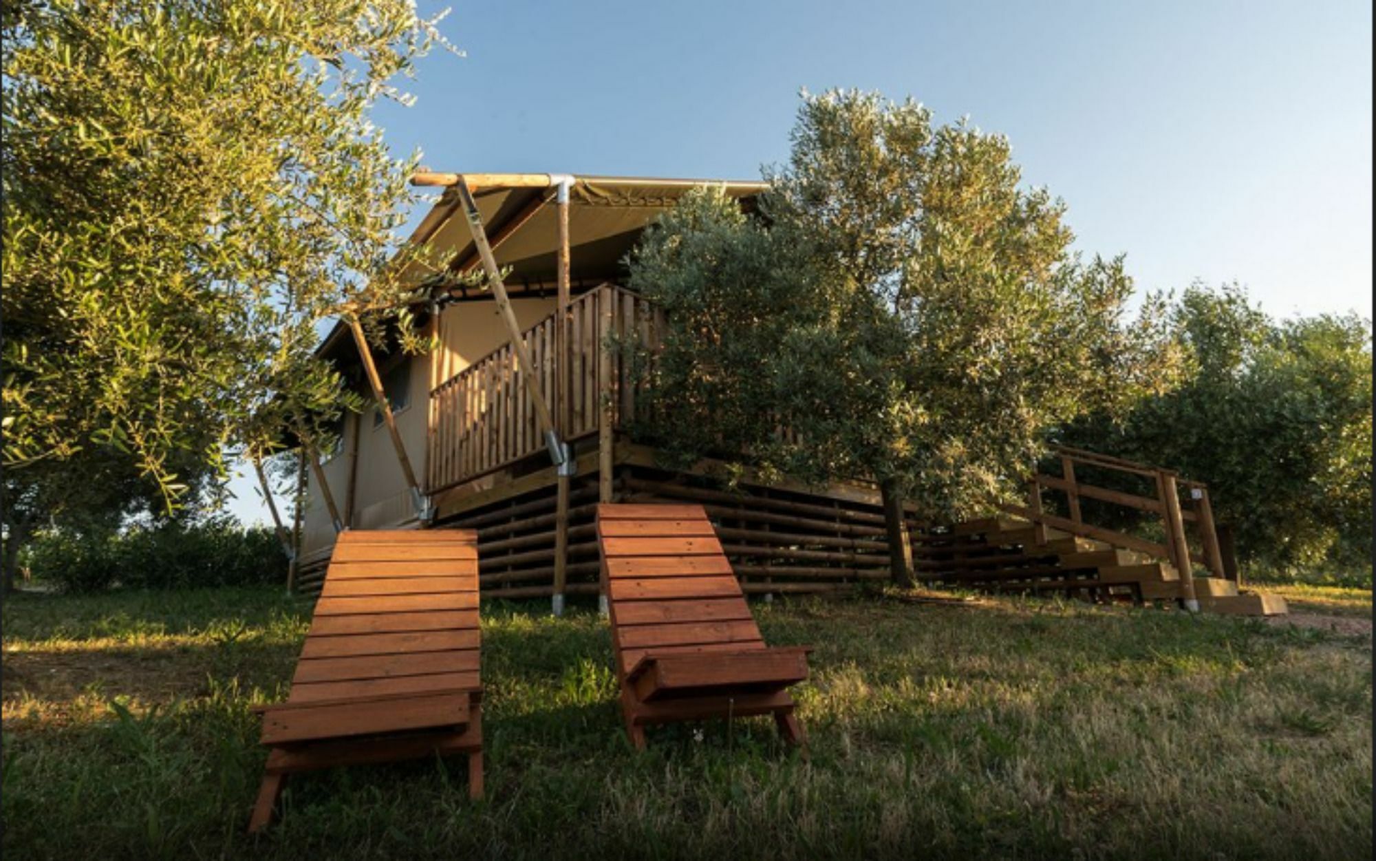 Отель Glamping Tenuta Poggio Rosso Популония Экстерьер фото